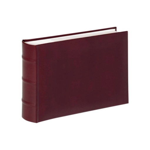 Photo album 27x18cm with bags WALTHER Classic burgundy