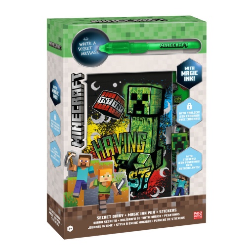 Minecraft Diary + Magic Pen