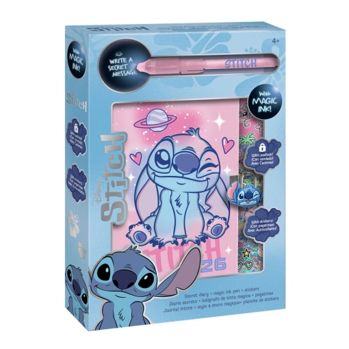 Diary + Disney Stitch Magic Pen