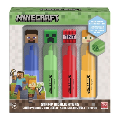 Minecraft stamp highlighter (4 units)