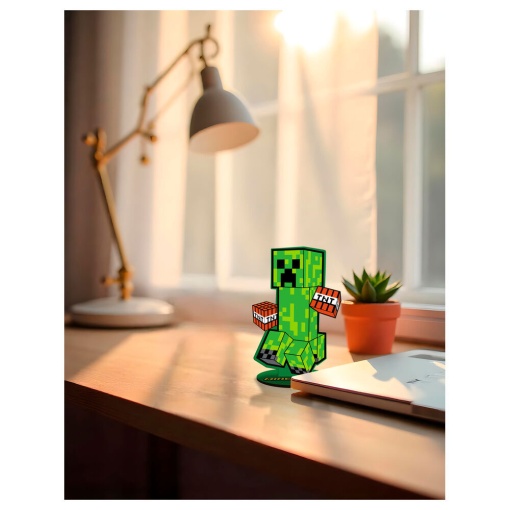 Paint by numbers figure on MDF Minecraft
