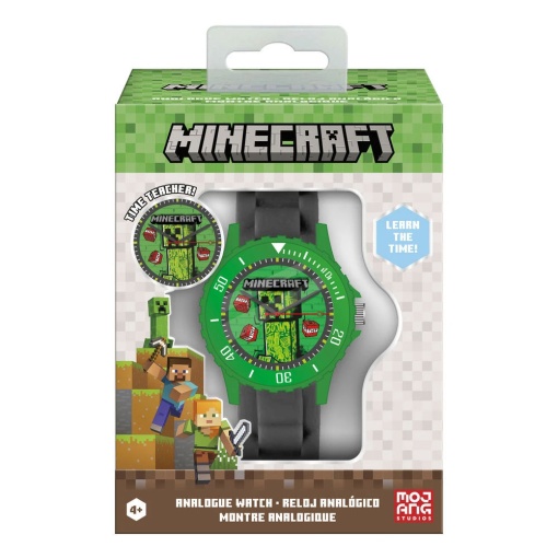 Minecraft Analog Wristwatch