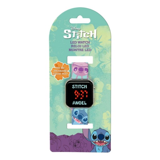 Disney Stitch and Angel LED digital wristwatch