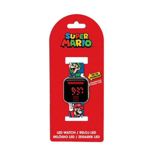 Super Mario LED digital wristwatch