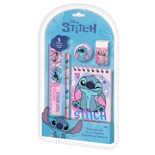Disney Stitch 5-piece school set
