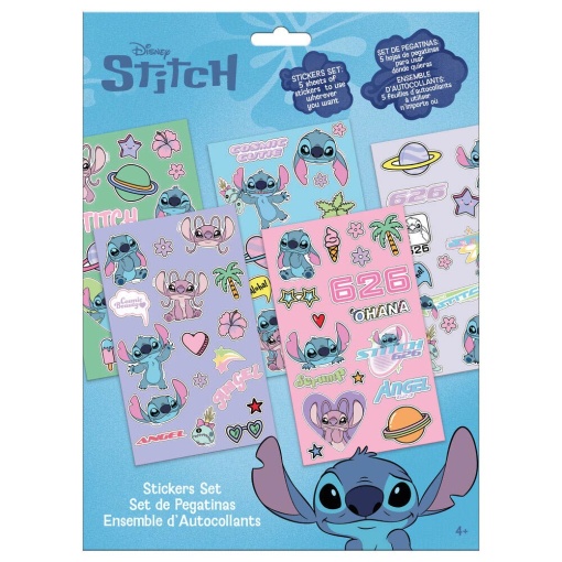 Disney Stitch sticker set (blister pack)