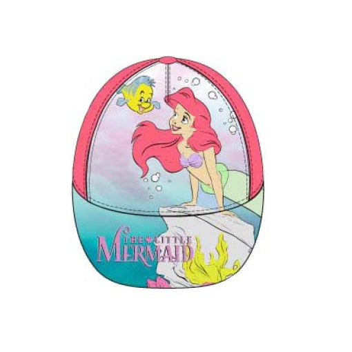 Disney The Little Mermaid coral cap, 54cm.