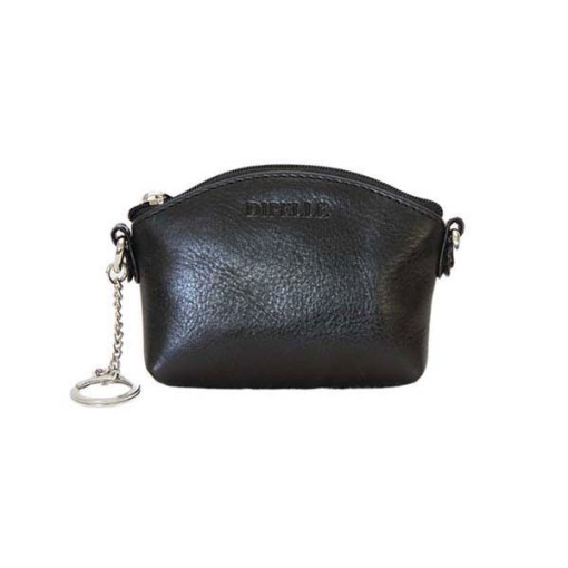 Porta-moedas em pele Dipelle preto DP1822