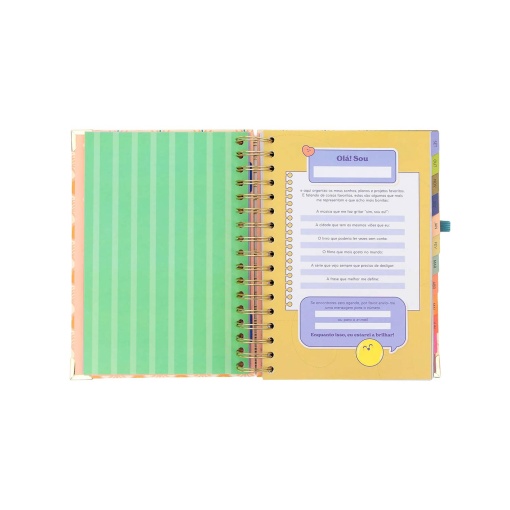 A5 Daily School Planner 2026/27 12 Months Spiral Bound MR. WONDERFUL "Magic in Everyday Life" with Elastic Band