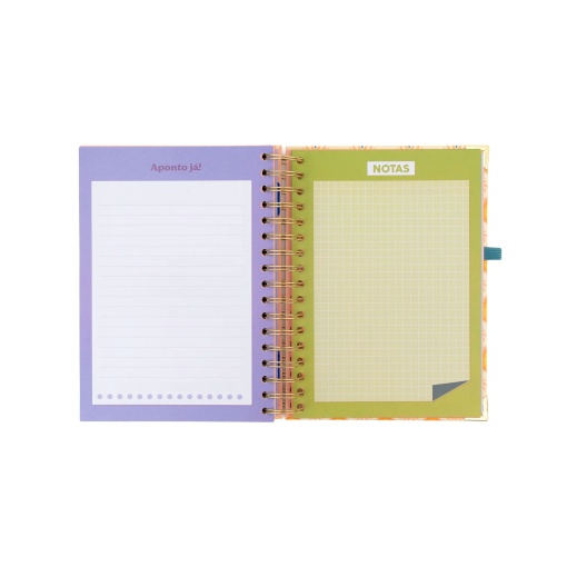 A5 Daily School Planner 2026/27 12 Months Spiral Bound MR. WONDERFUL "Magic in Everyday Life" with Elastic Band