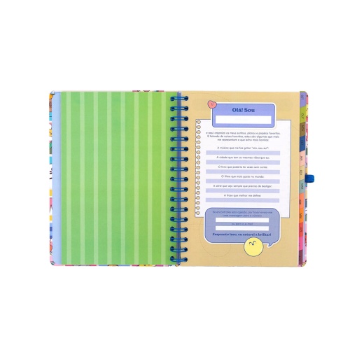 Weekly school planner A5 2026/27 12 months spiral bound MR. WONDERFUL "Manual for a brilliant year" with elastic closure