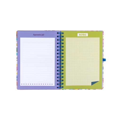 Weekly school planner A5 2026/27 12 months spiral bound MR. WONDERFUL "Manual for a brilliant year" with elastic closure