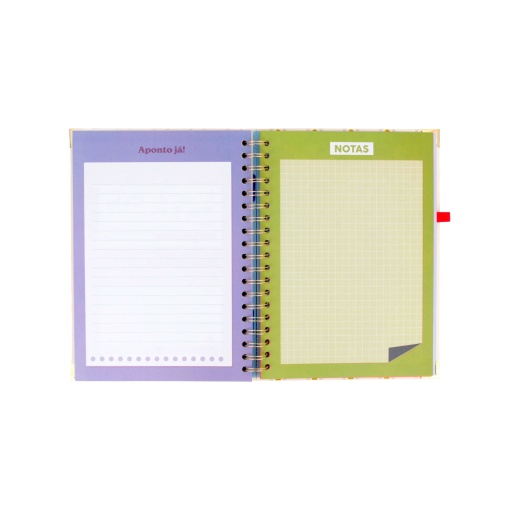 Weekly school planner 246x170mm 2026/27 12 months spiral bound MR. WONDERFUL "Makes every day count" with elastic closure