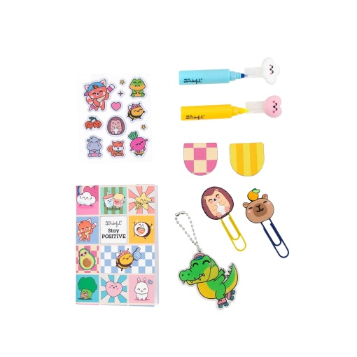 Kit to decorate MR diaries. WONDERFUL Stay Positive
