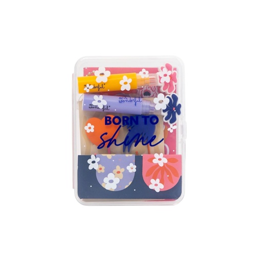 Kit for decorating MR. WONDERFUL Born to Shine diaries