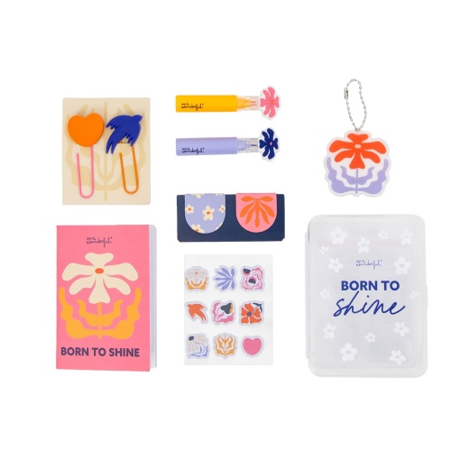 Kit for decorating MR. WONDERFUL Born to Shine diaries