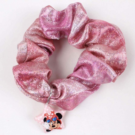 Conjunto de acessórios de cabelo + pulseira com mala tiracolo Disney Minnie Mouse 8 peças