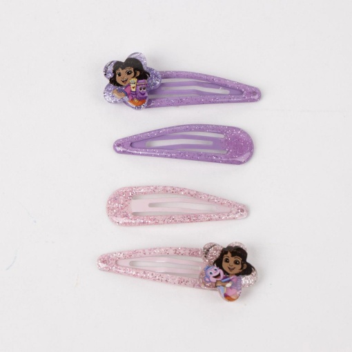 Conjunto de acessórios de cabelo com necessaire DORA 10 peças