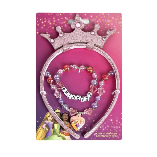 Bandolete + colar + pulseira Disney Princess