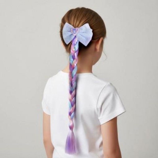 Elástico de cabelo com trança Disney Stitch