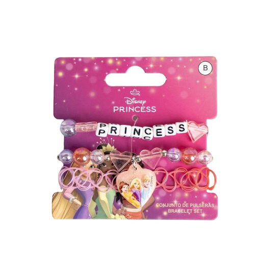Pulseira Disney Princess (3 unidades)