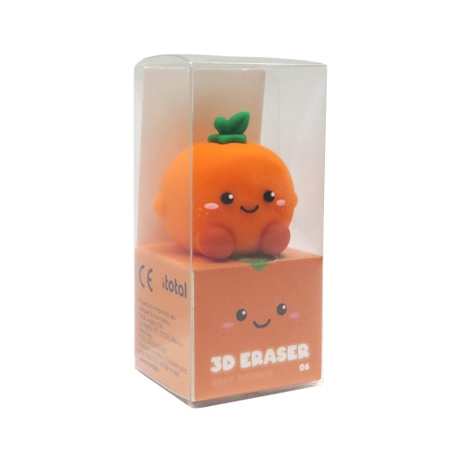 iTotal Fresh Market Olly 3D Eraser, the orange one