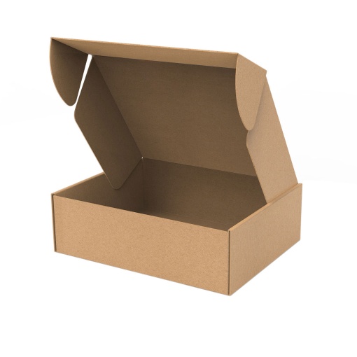Kraft box for e-commerce, 22.5x15.5x9cm