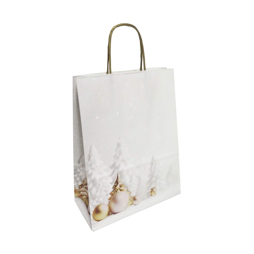 Twisted handle paper bag 310 Winter 22x10x29cm
