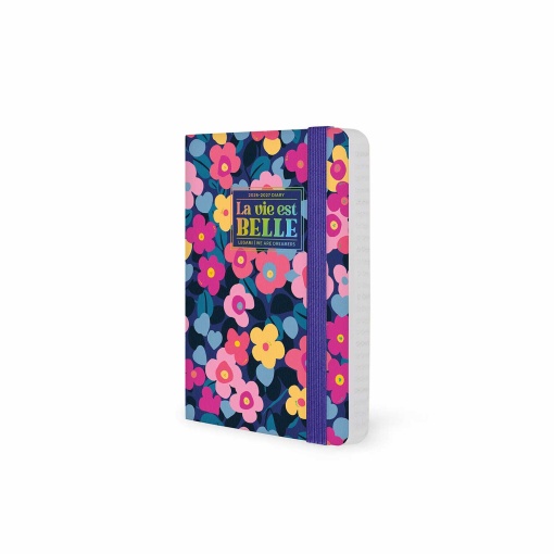 Weekly school planner A6 2026/27 16 months LEGAMI Flowers with elastic band