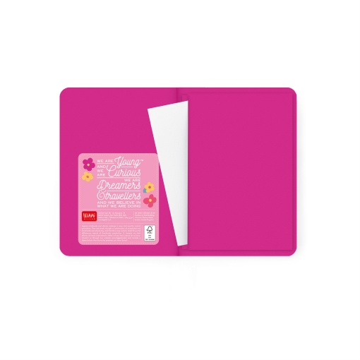 Weekly school planner A6 2026/27 16 months LEGAMI Flowers with elastic band
