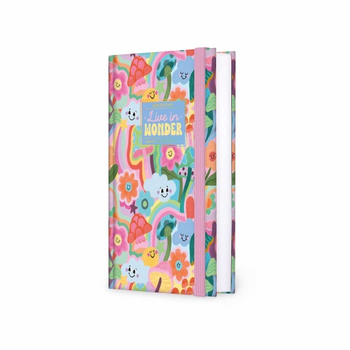 Daily school planner 120x180mm 2026/27 16 months LEGAMI Mushrooms with elastic closure