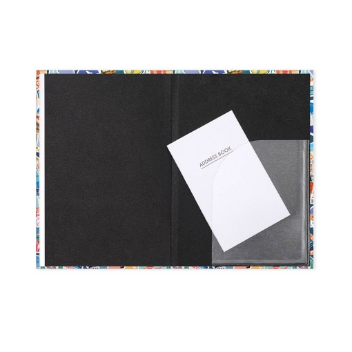 Agenda escolar diária 120x180 mm 2026/27 16 meses LEGAMI Travel Stickers com elástico
