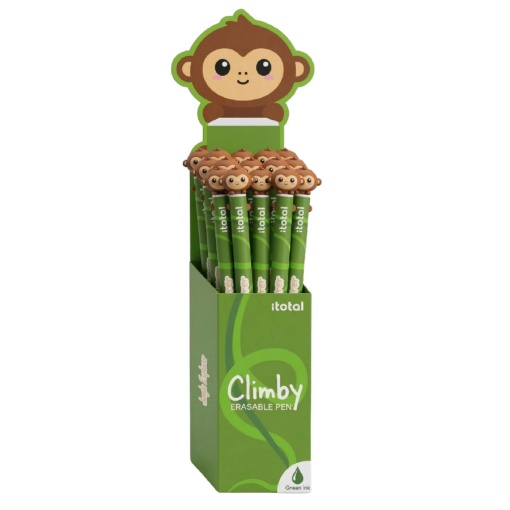 Esferográfica apagável iTotal Climby macaco
