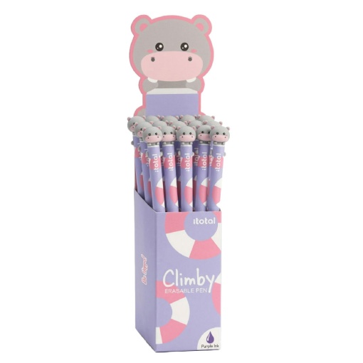 Esferográfica apagável iTotal Climby hippo