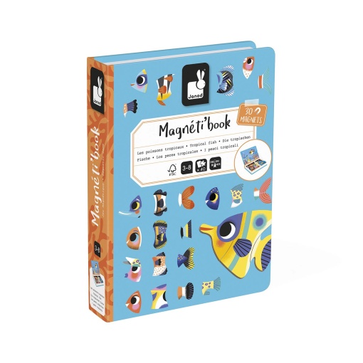 Magneti' Book - Peixes tropicais JANOD