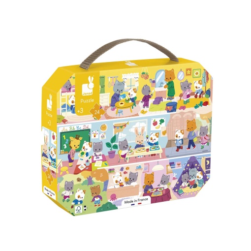 Puzzle JANOD 24 peças Rotinas diárias