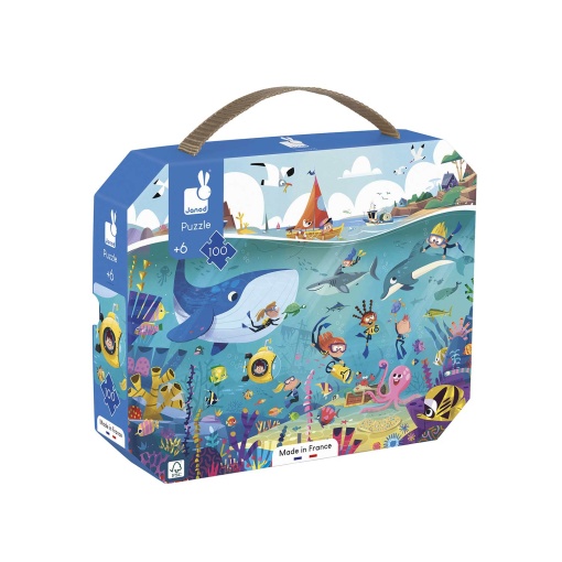 Puzzle JANOD 100 peças Oceano