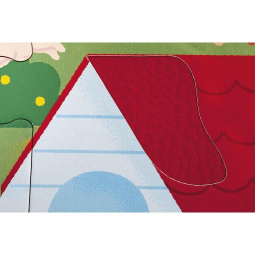 Puzzle com texturas JANOD Tactile 20 peças Animais da quinta