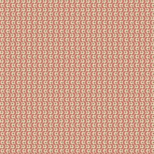 Tecido ANDOVER Forest Glen Ruffle Cinnabar 1x1,12 m