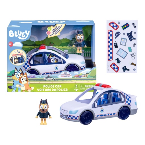 BLUEY - carro da polícia MOOSE