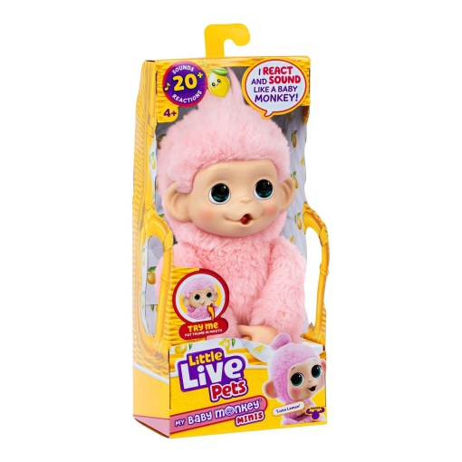 Little Live Pets - My Baby Monkey Minis MOOSE assortment