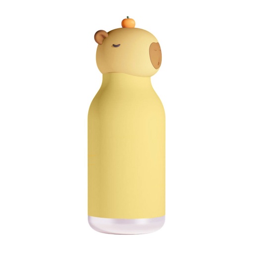 ASOBU Bestie 460ml capybara thermos bottle with straw.