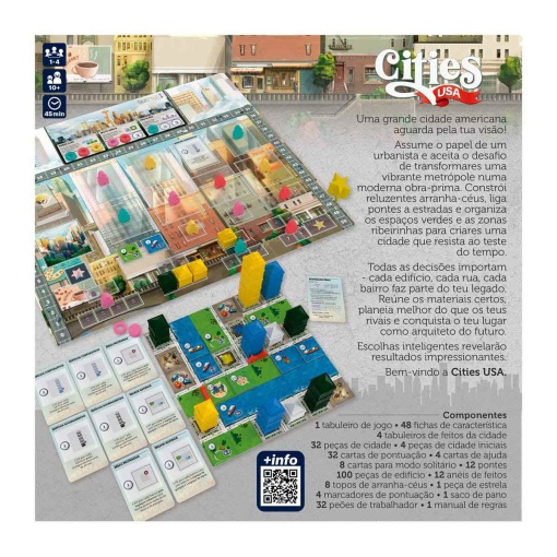 Ciudades de EE. UU. DEVIR (versión en portugués)