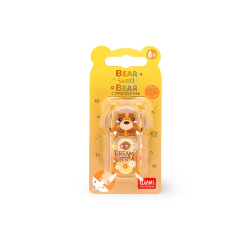 LEGAMI Bear Sweet Bear "Dream Big" Tape Corrector 6m