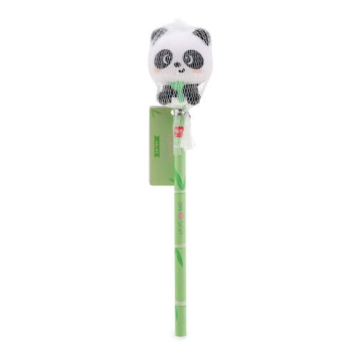 LEGAMI Squeezies Panda "Hug Me" HB #2 graphite pencils with squishy filling.