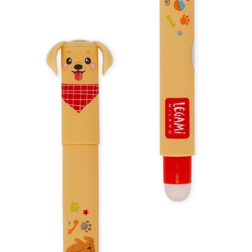 LEGAMI Fur Ever Friends erasable gel ballpoint pen (3 units)