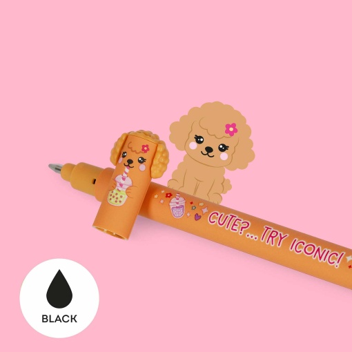 LEGAMI Fur Ever Friends erasable gel ballpoint pen (3 units)