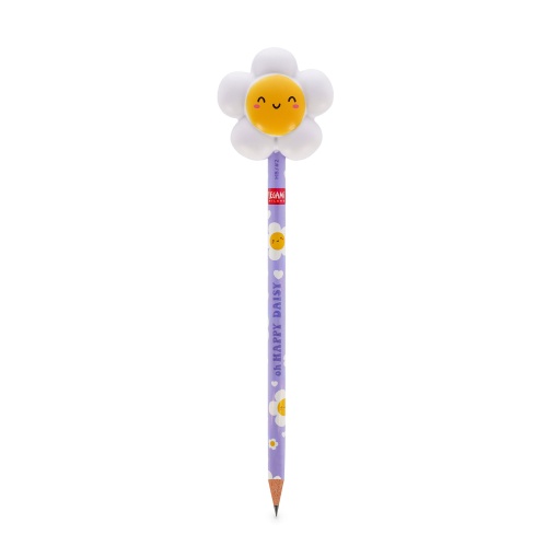 Lápices de grafito con LEGAMI Squeezies blandos Daisy "Oh Happy Daisy" HB #2
