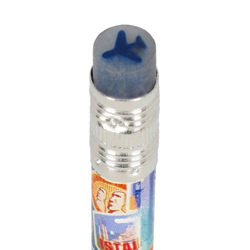 LEGAMI Graphite Pencil I Used to Be a Newspaper Travel Stickers "Life is a Journey" HB nº 2