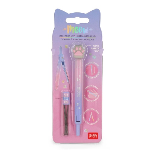 LEGAMI Kitty "Meow" quick-adjust compass